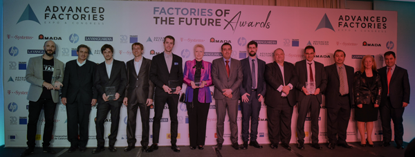Guanyadors de la darrera edició dels Advanced Factories Call Awards