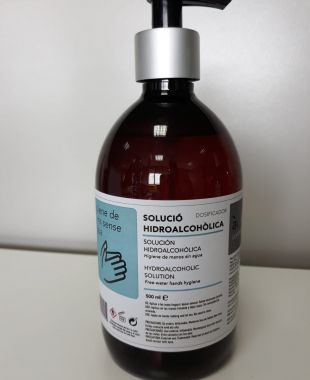 El gel hidroalcohòlic d'Àuria Cosmètics | Cedida