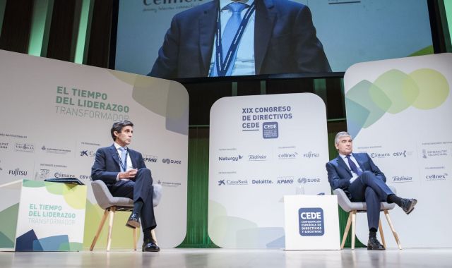 Álvarez-Pallete i Reynés, al congrés CEDE | Cedida 