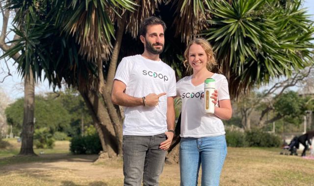 Alex Gil i Philippa Morris són els fundadors de Scoop | Cedida
