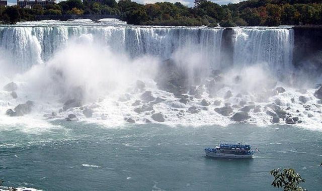 Les cascades del Niàgara també són visibles des de la webcam Les cascades del Niàgara també són visibles des de la webcam