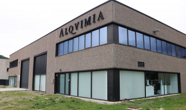 La fàbrica d'Alqvimia a Olot