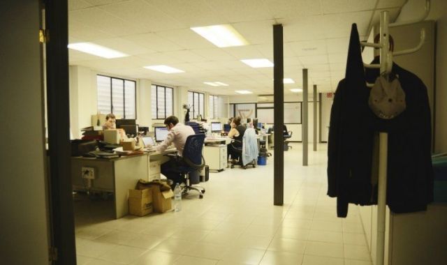 Oficines de l'empresa Vicente Torns a Rubi. | L. Oller