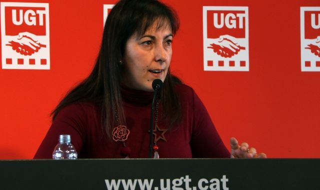 La presidenta de CTAC-UGT, Sandra Zapatero | ACN