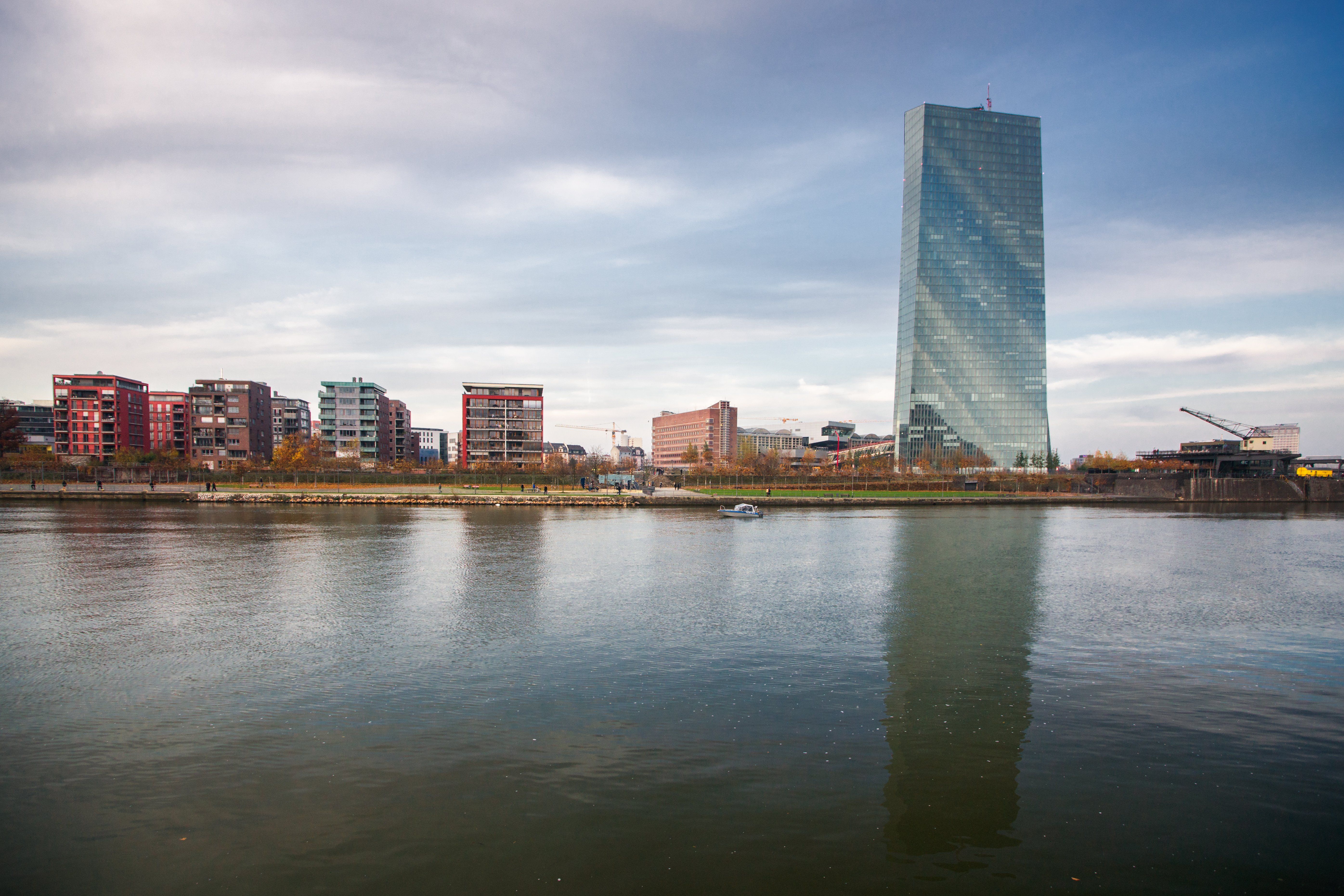 L'edifici del Banc Central Europeu a Frankfurt am Main