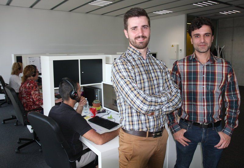 Ivan Ramírez i Salvador Fàbregas fundadors de netRivals Ivan Ramírez i Salvador Fàbregas fundadors de netRivals