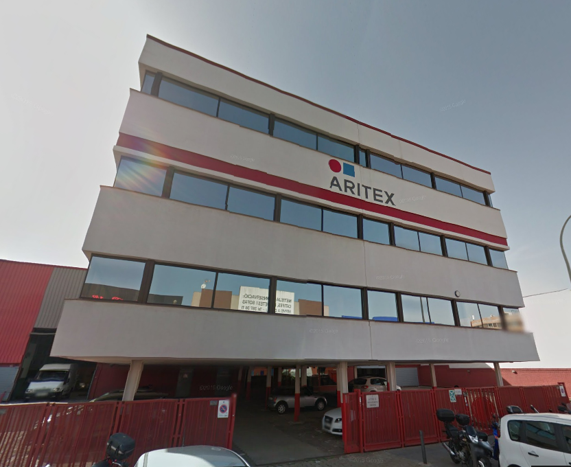La planta d'Aritex a Badalona