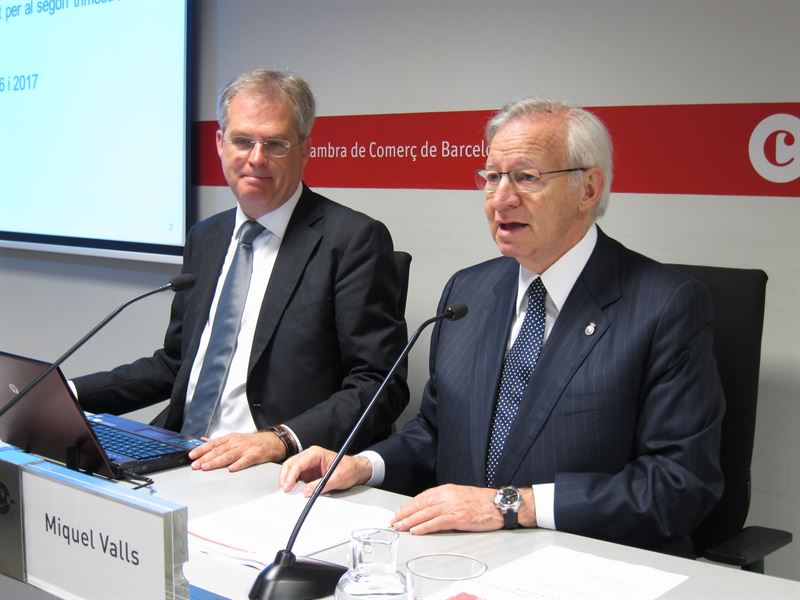 Miquel Valls, president de la Cambra de Barcelona