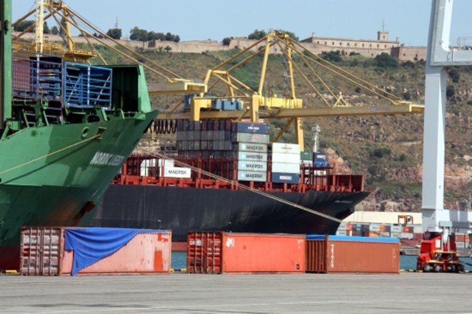 Mercaderies al Port de Barcelona