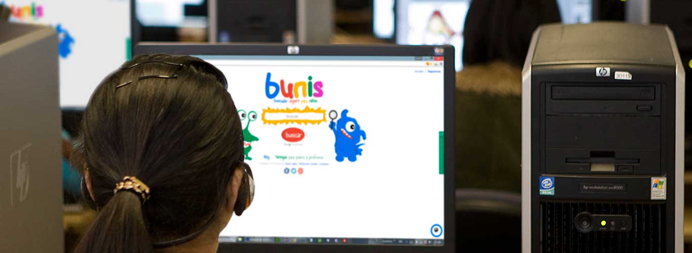 El nuevo buscador también utiliza una tipografía infantil El nuevo buscador también utiliza una tipografía infantil