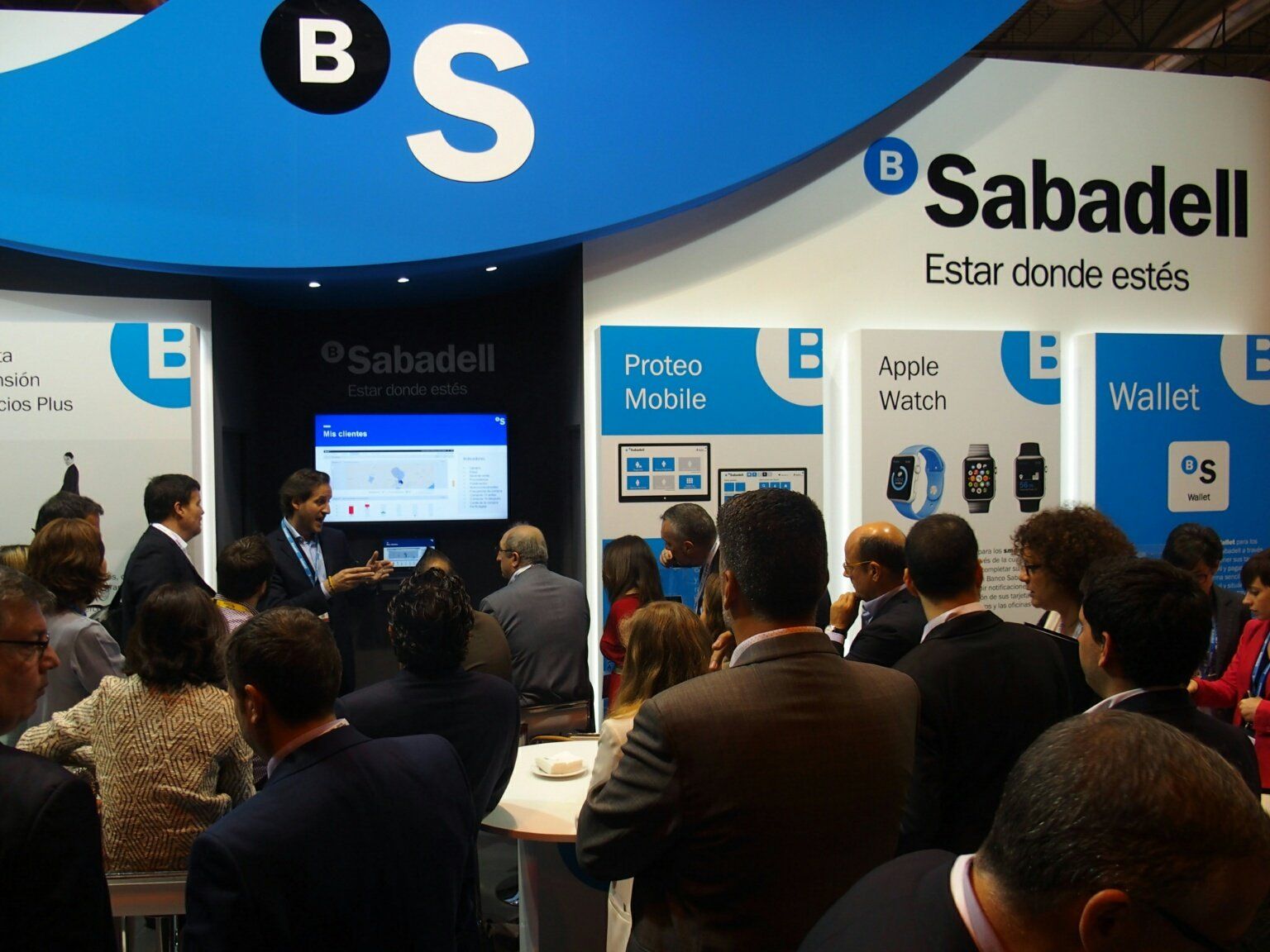 El Digital Enterprise Show ha acollit la presentació de la nova eina del Banc Sabadell El Digital Enterprise Show ha acollit la presentació de la nova eina del Banc Sabadell