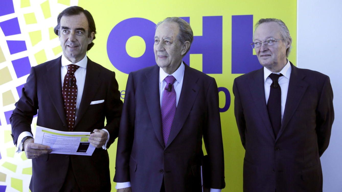 El president d'OHL i el seu fill El president d'OHL i el seu fill