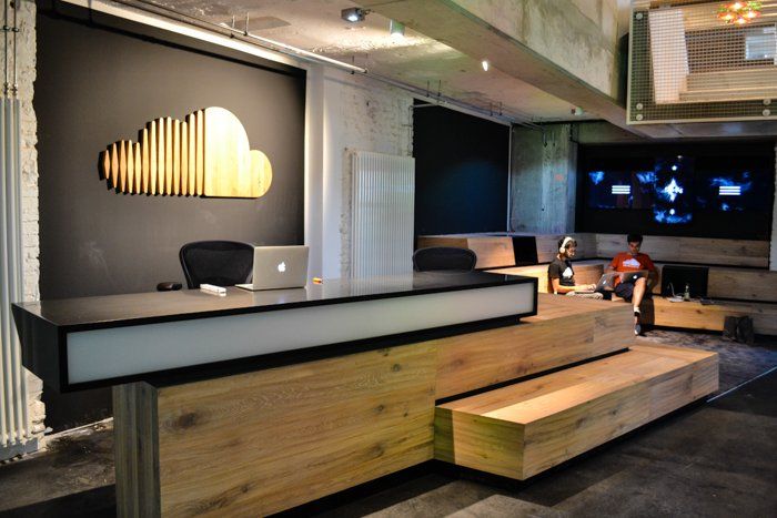 Las oficinas de Soundcloud en Berlín Las oficinas de Soundcloud en Berlín