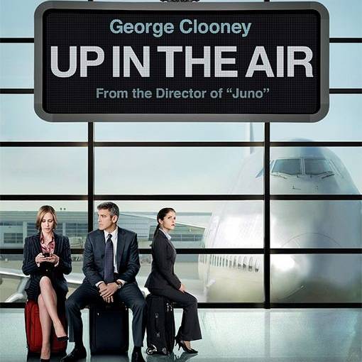 Cartel de la película 'Up in the air' Cartel de la película 'Up in the air'