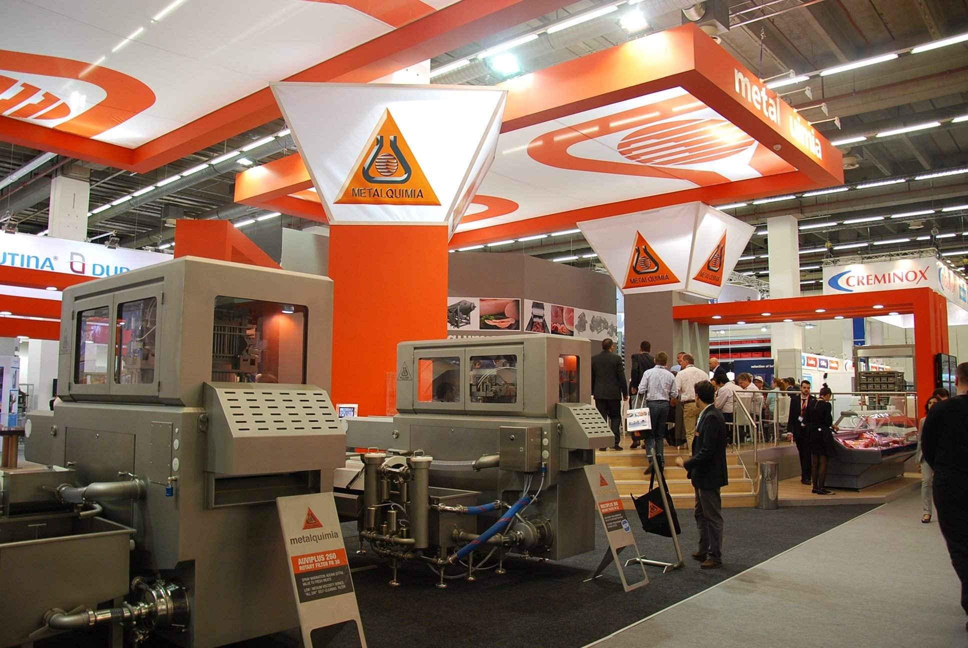 Un estand d'empresa catalana a la fira tecnològica de Frankfurt