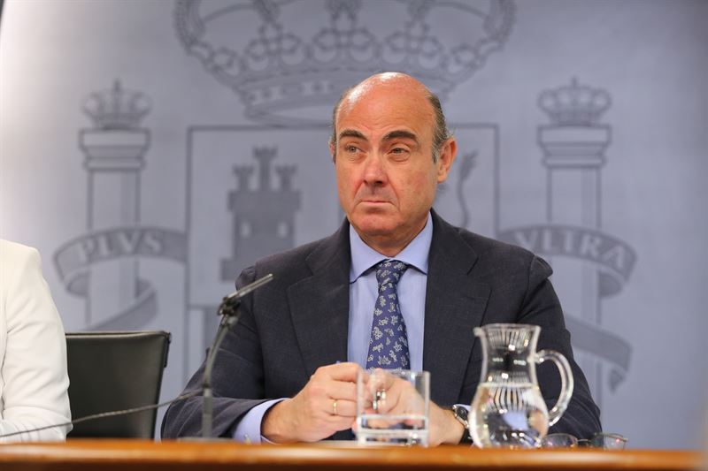 El ministre d'Economia en funcions, Luis de Guindos