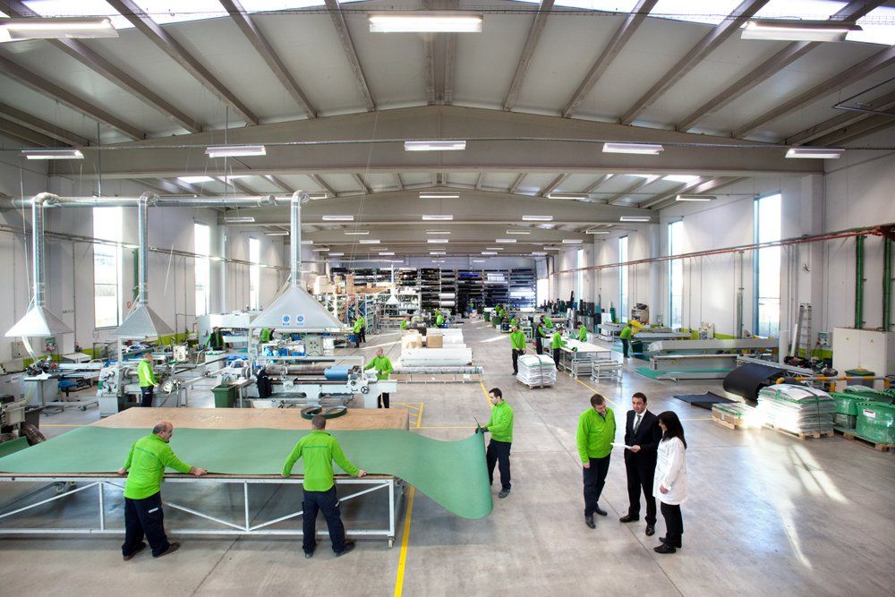 Planta de ensamblatge de las cintas de Chiorino Ibérica Planta de ensamblatge de las cintas de Chiorino Ibérica