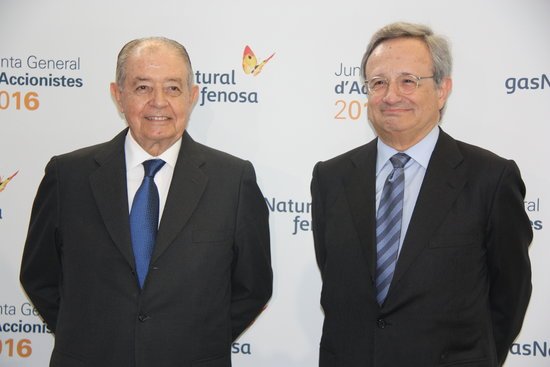 El president, Salvador Gabarró, i el conseller delegat, Rafael Villaseca