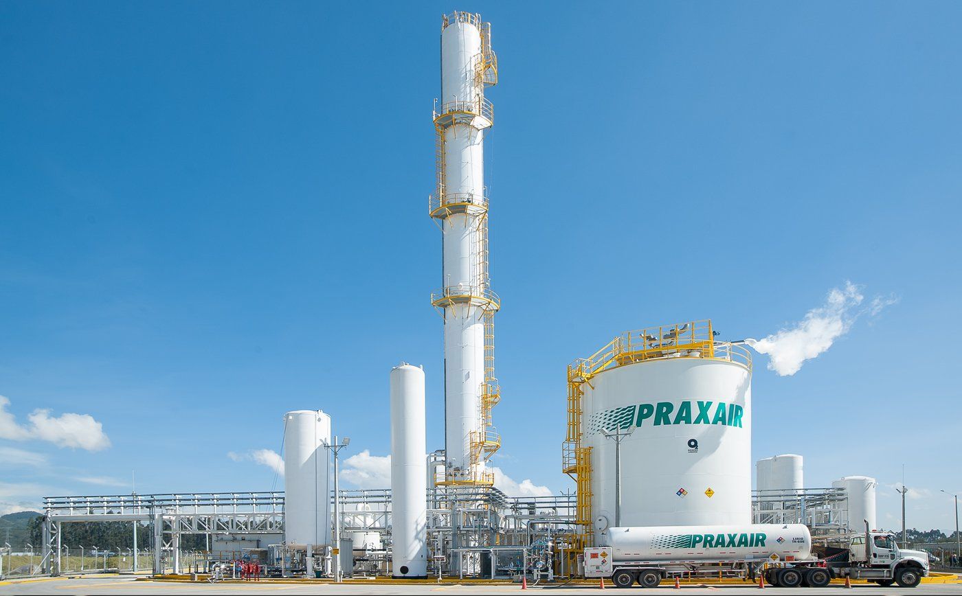 Una de les plantes de Praxair Una de les plantes de Praxair