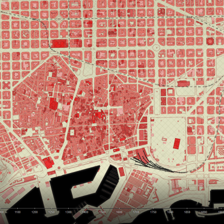 For the first time, the Carta Històrica shows the layout of the city in a single interactive map For the first time, the Carta Històrica shows the layout of the city in a single interactive map