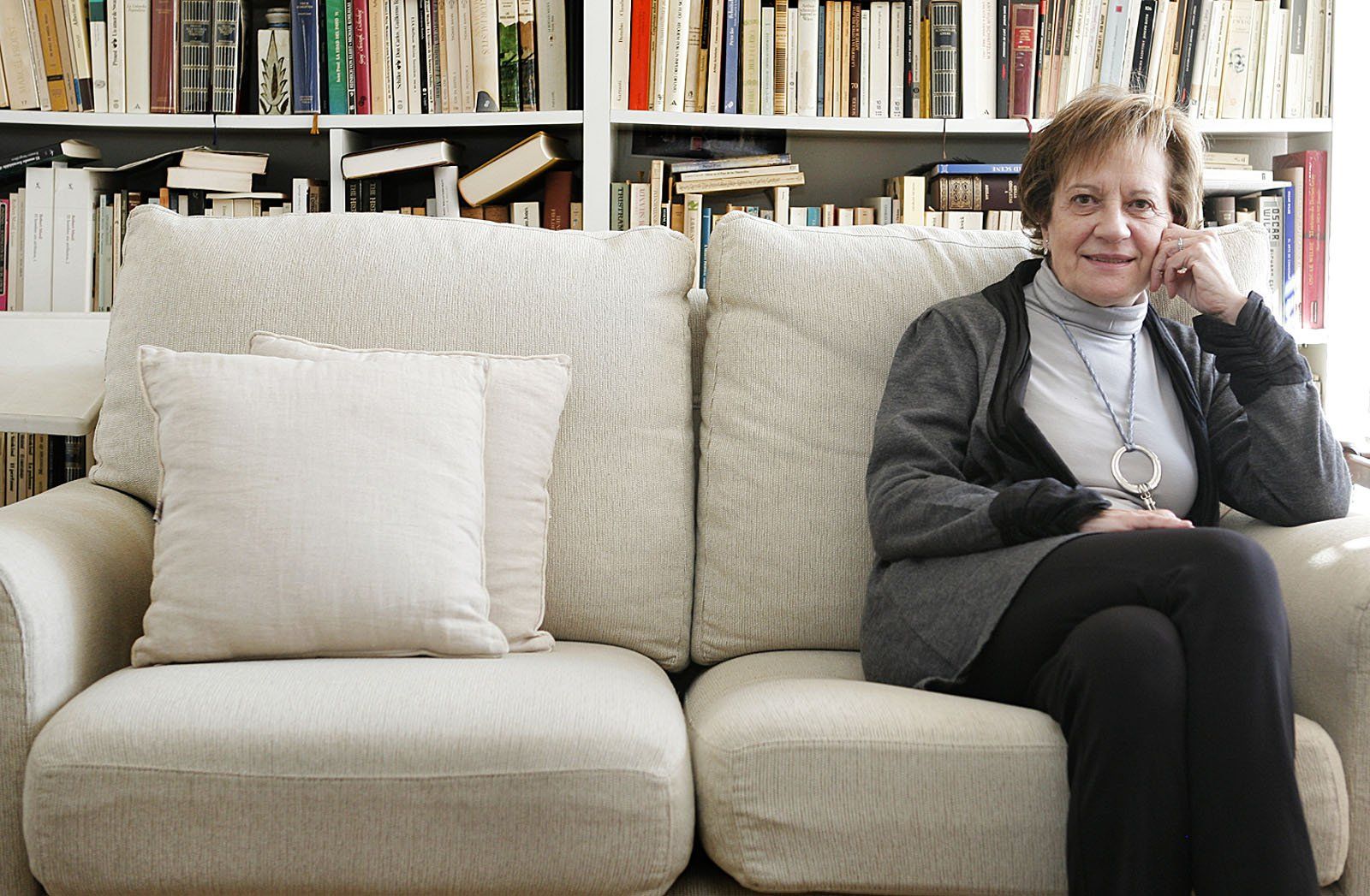 Victòria Camps, catedràtica de Filosofia Moral i Política de la Universitat Autònoma de Barcelona (UAB). Victòria Camps, catedràtica de Filosofia Moral i Política de la Universitat Autònoma de Barcelona (UAB).