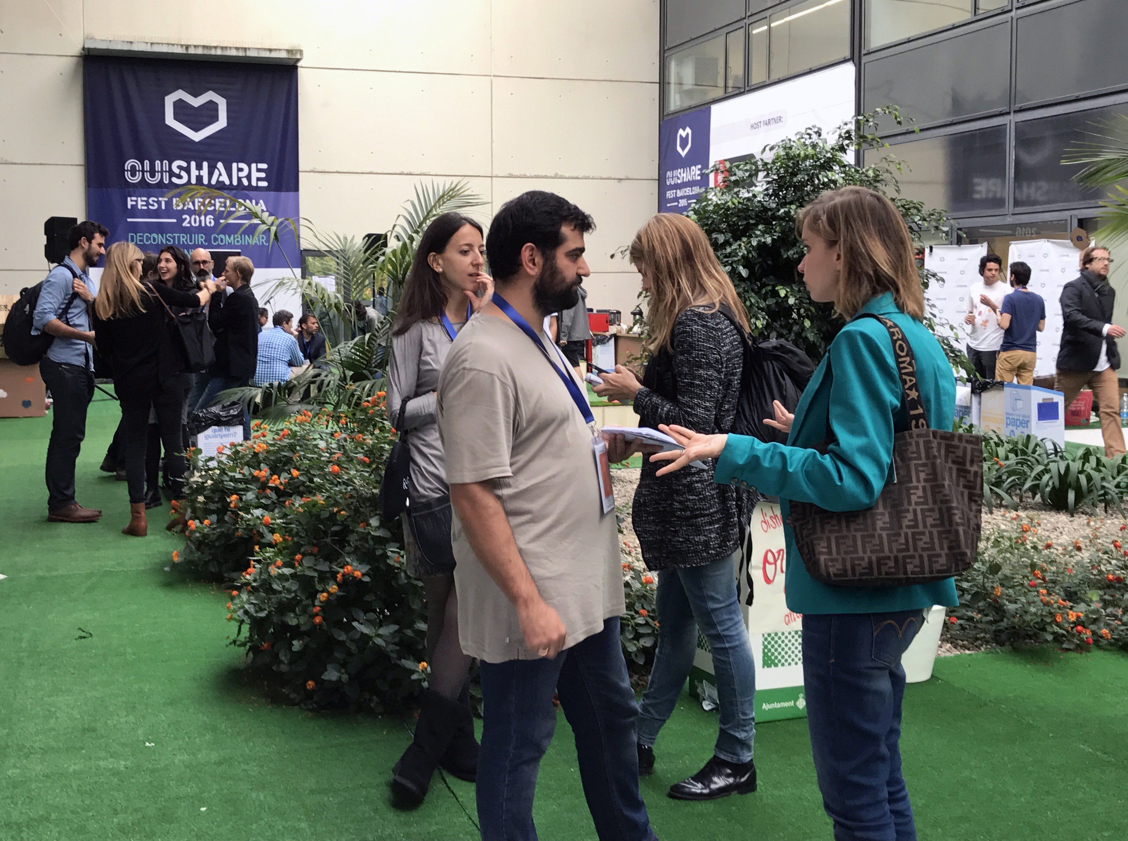 Barcelona became a laboratory of the collaborative economy at the OuiShare Fest Barcelona became a laboratory of the collaborative economy at the OuiShare Fest