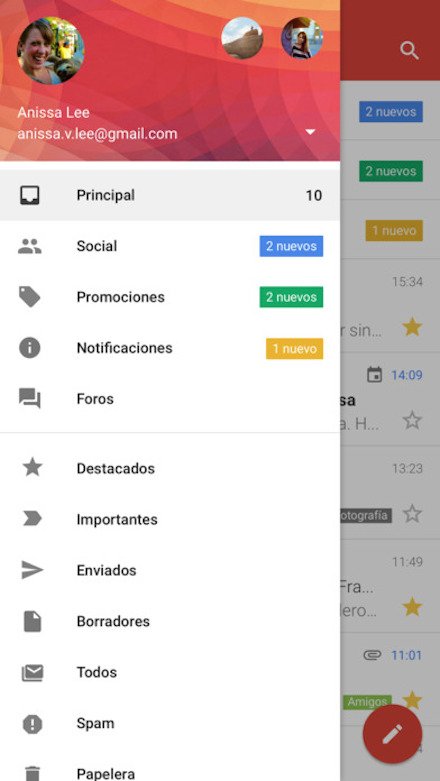 De este modo se ve el Gmail al iPhone De este modo se ve el Gmail al iPhone