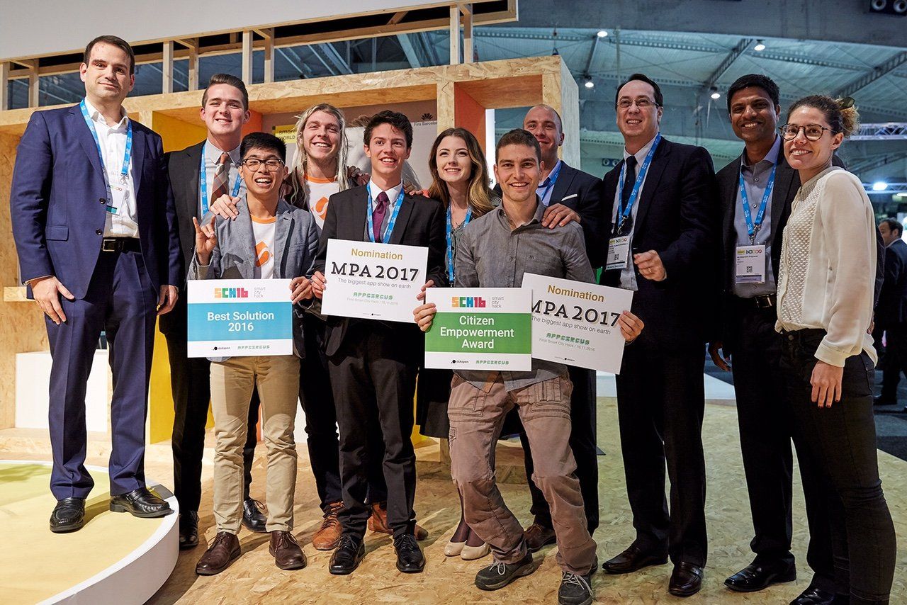 L'aplicació catalana Psonríe ha estat una de les triomfadores a l'Smart City Hack 2016 L'aplicació catalana Psonríe ha estat una de les triomfadores a l'Smart City Hack 2016