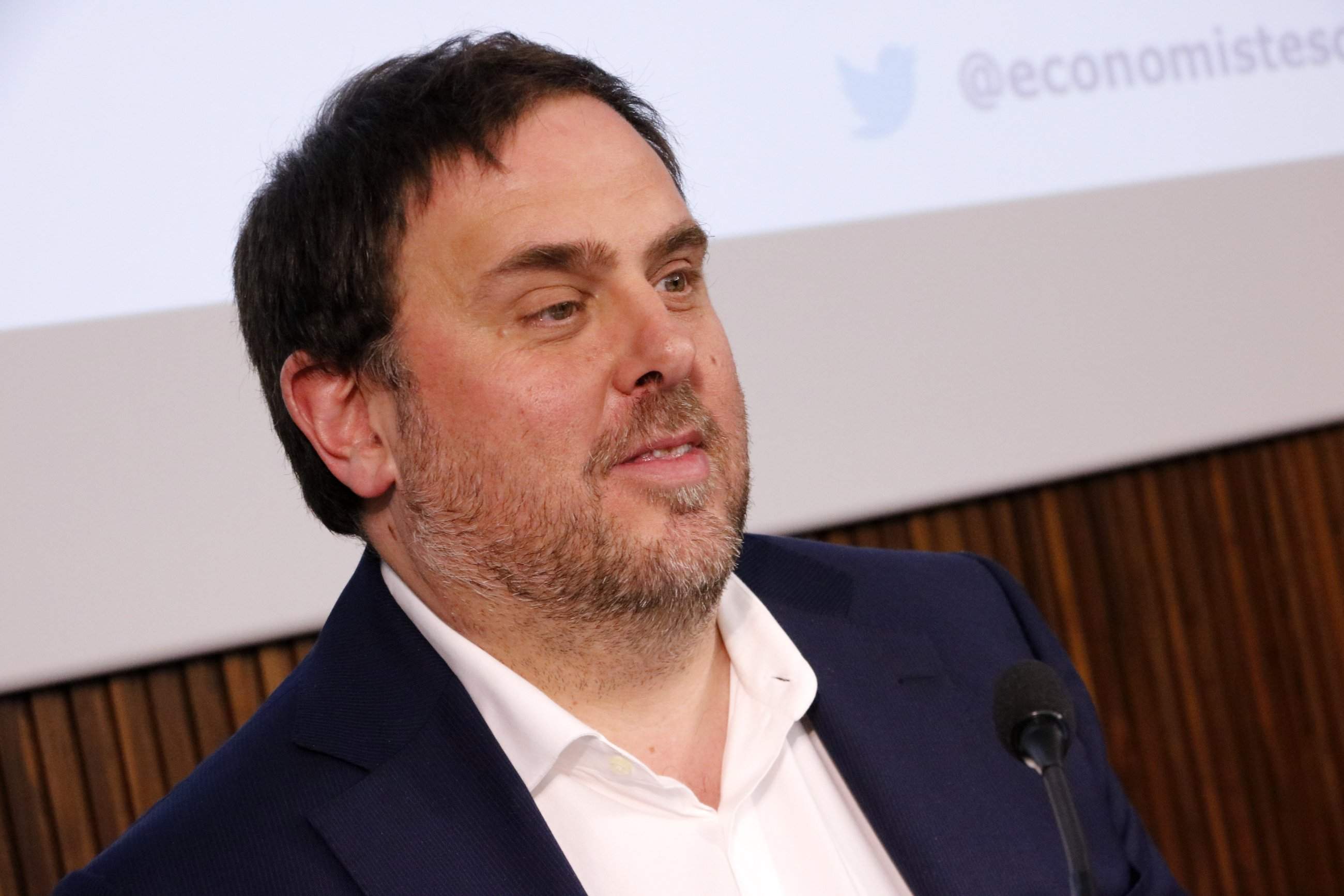 El vicepresident i conseller d'Economia, Oriol Junqueras