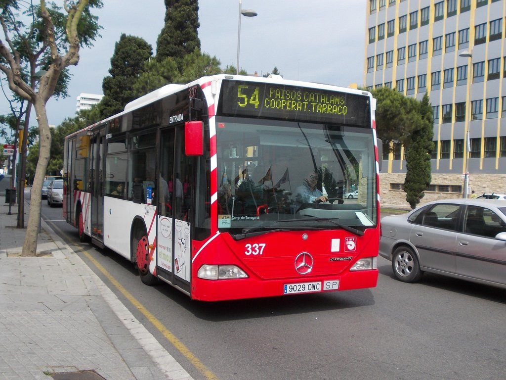 Un autobús de Tarragona Un autobús de Tarragona