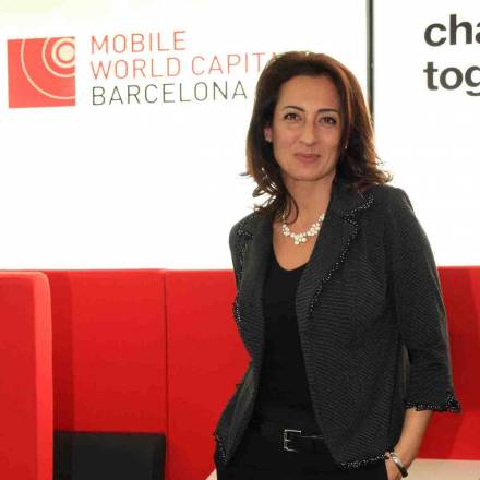 Therese Jamaa, general manager of GSMA, works every day at MediaTIC in Barcelona Therese Jamaa, general manager of GSMA, works every day at MediaTIC in Barcelona