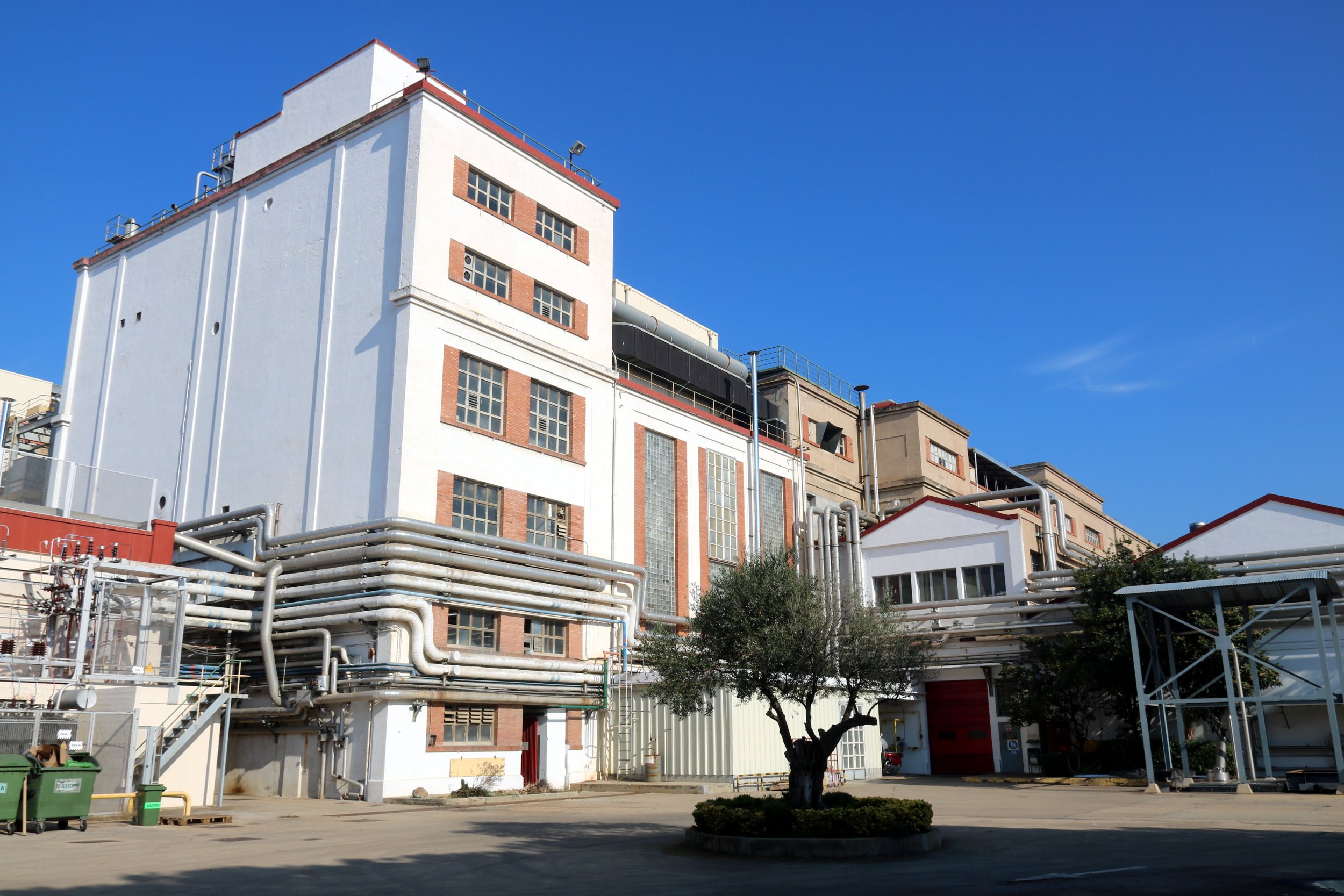 La planta de la Nylstar a Blanes