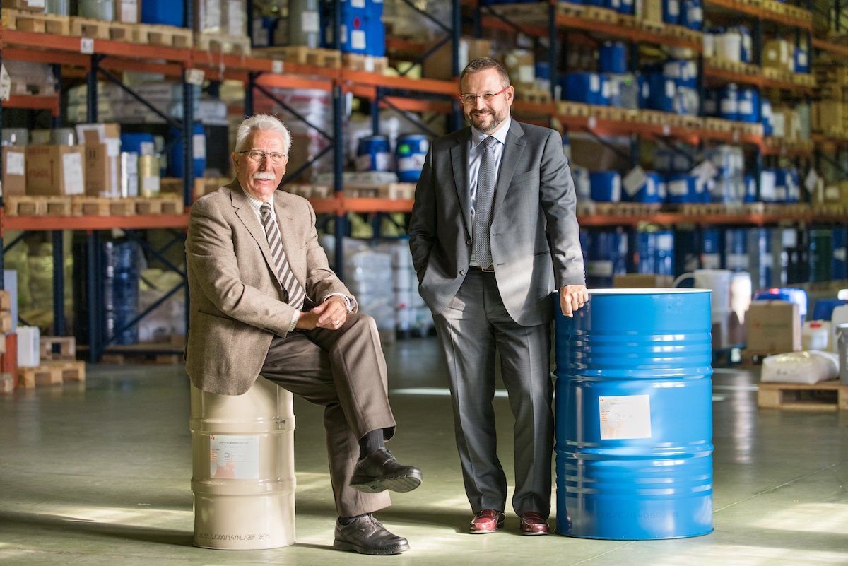 Sam y Albert Jul, la dirección de la compañía Escuder Sam y Albert Jul, la dirección de la compañía Escuder