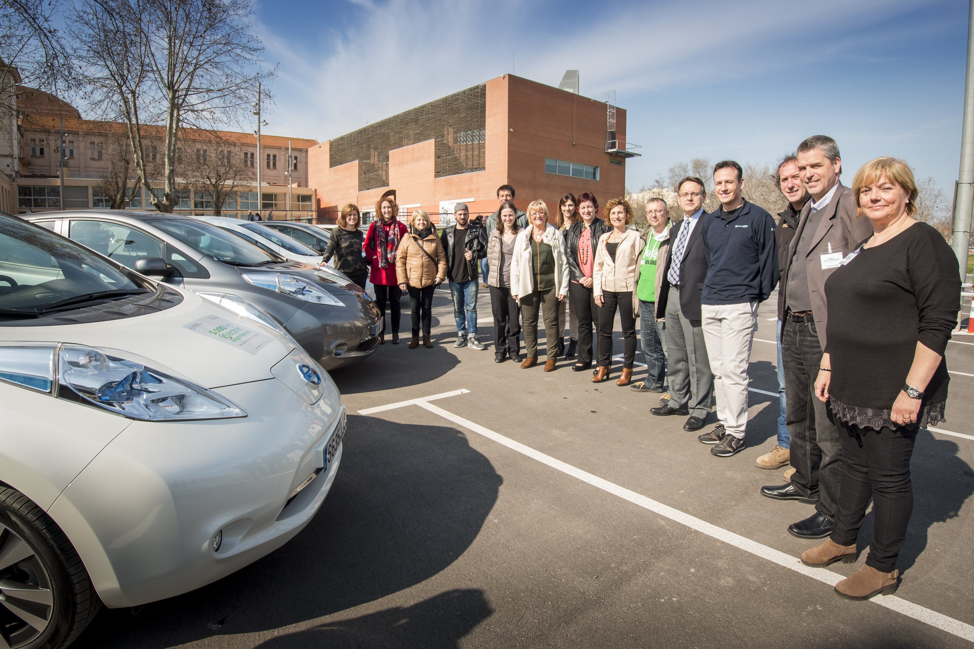 Alguns dels participants de la 5.000km Electric Experiences