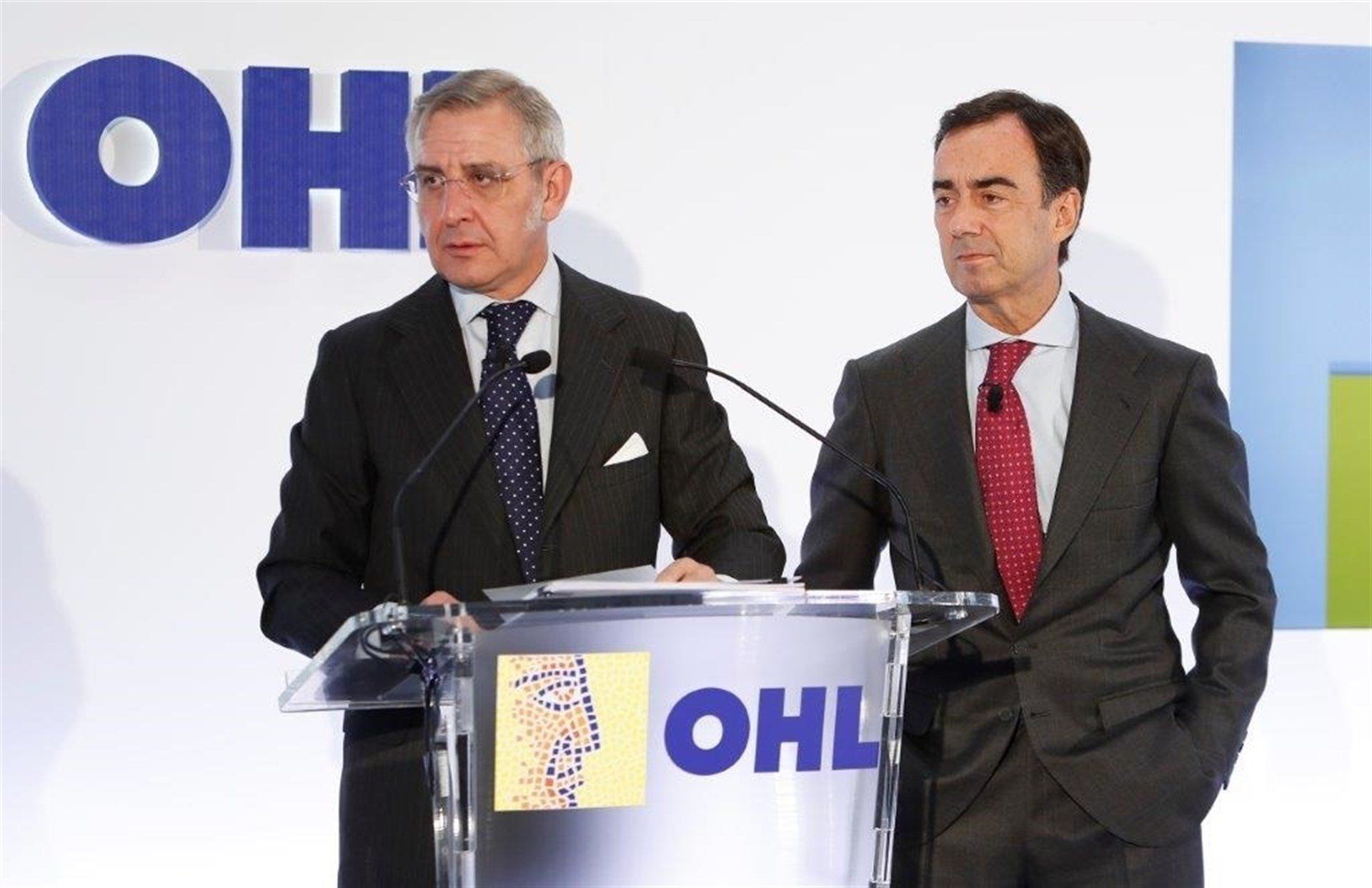El president dOHL, Juan Villar-Mir, i el seu conseller delegat El president dOHL, Juan Villar-Mir, i el seu conseller delegat