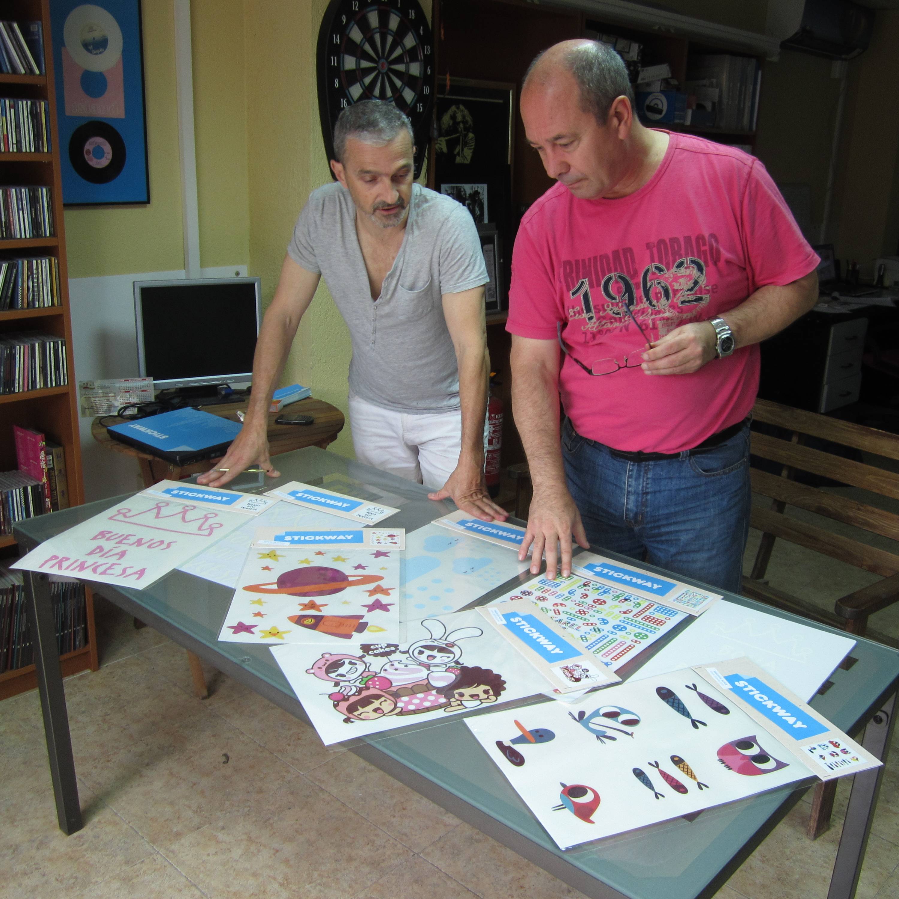 Los creadores de Stickway enfocando los futuros diseños