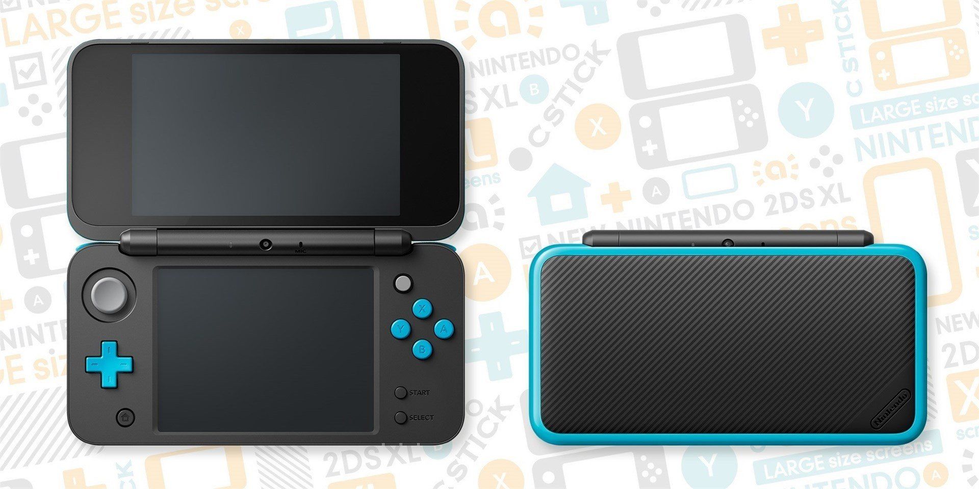 New Nintendo 2DS XL cuenta con un diseño más ergonómico New Nintendo 2DS XL cuenta con un diseño más ergonómico