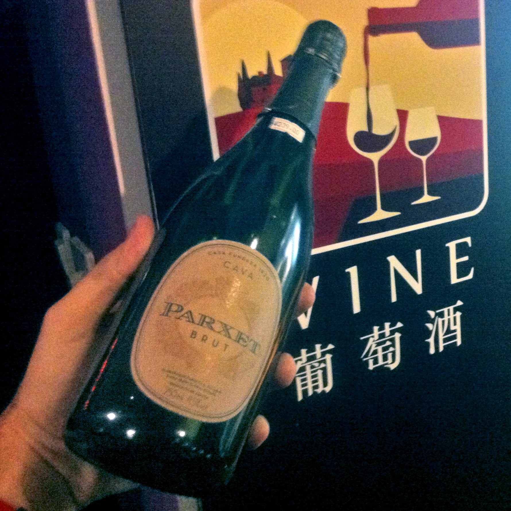 Copas de cava Parxet en la China
