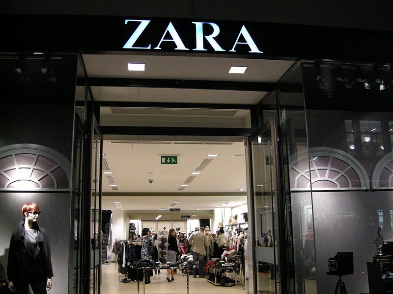 Una botiga Zara Una botiga Zara