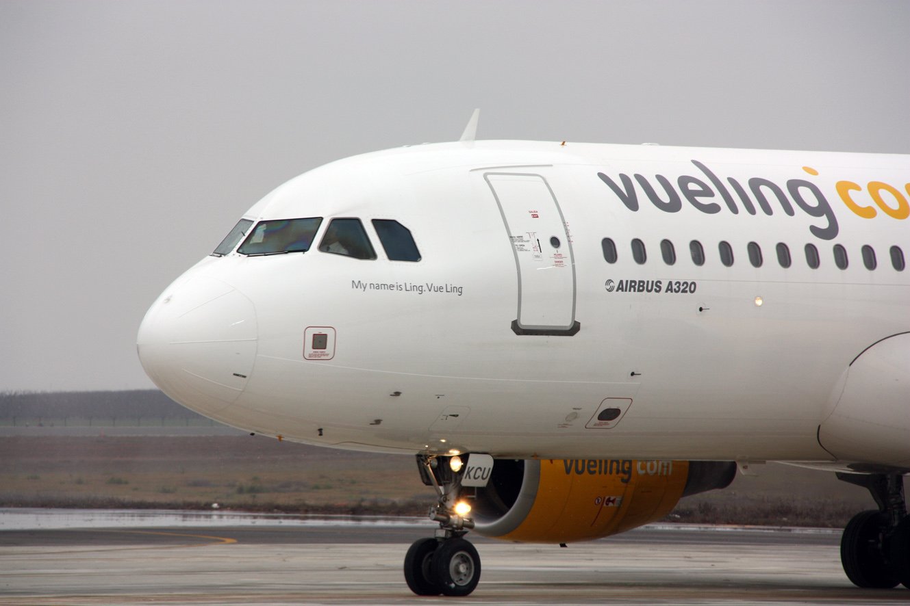 Un avió de Vueling Un avió de Vueling