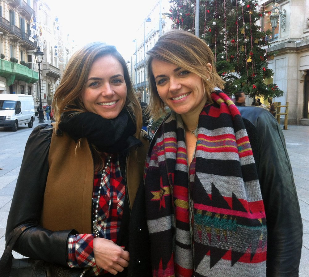 Las gemelas Julie y Diana Verdugo