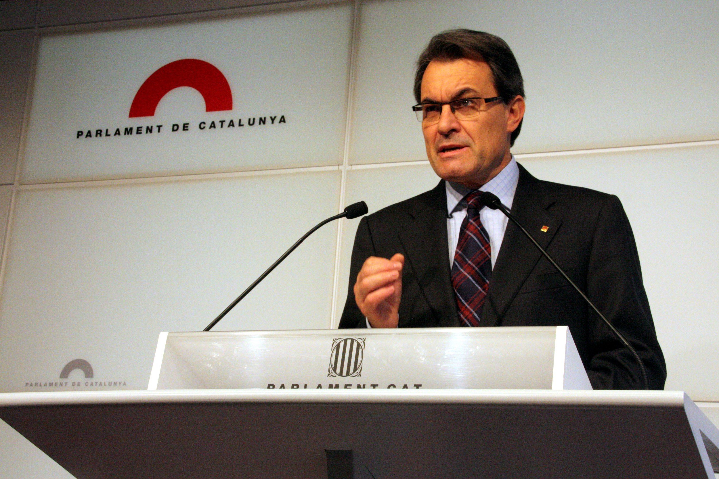 Artur Mas ha emfatitzat el procés d'internacionalització