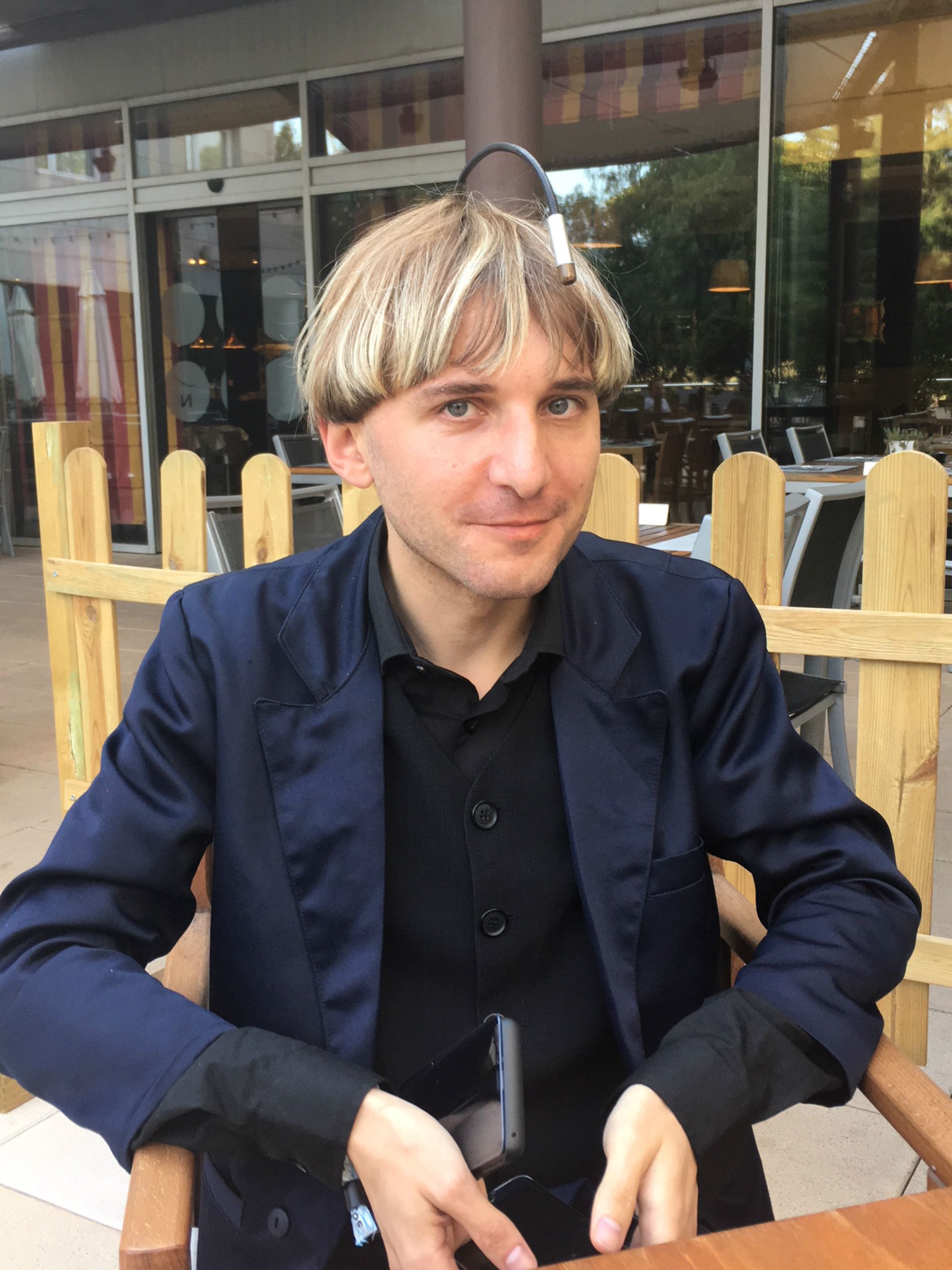 Neil Harbisson is the creator of the Cyborg Foundation and the Transpecies Society. | VC Neil Harbisson is the creator of the Cyborg Foundation and the Transpecies Society. | VC