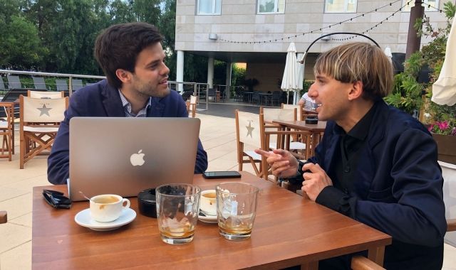 Víctor Costa interview to Neil Harbisson