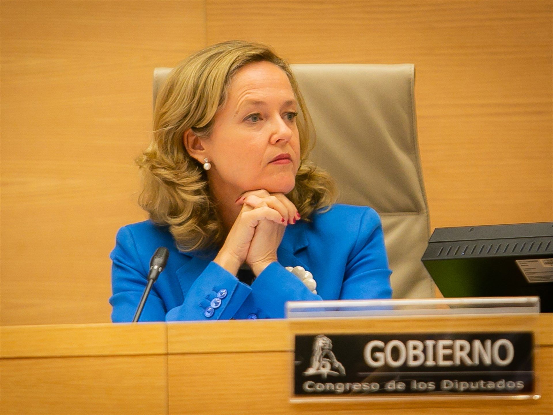 La ministra d'Economia i Empresa, Nadia Calviño