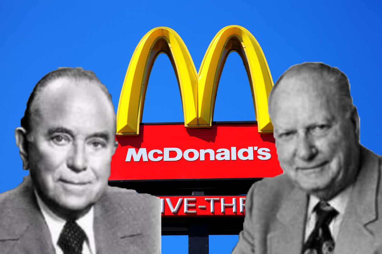 Los hermanos McDonald's han sido borrados de la històría de la compañía