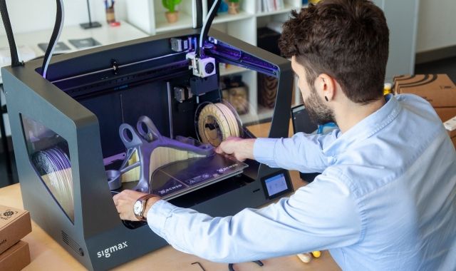 Una de les impressores 3D de BCN3D Technologies