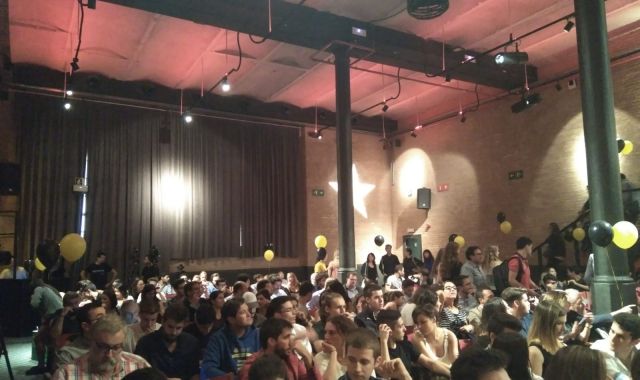 La sala de l'Àntiga Fàbrica Damm