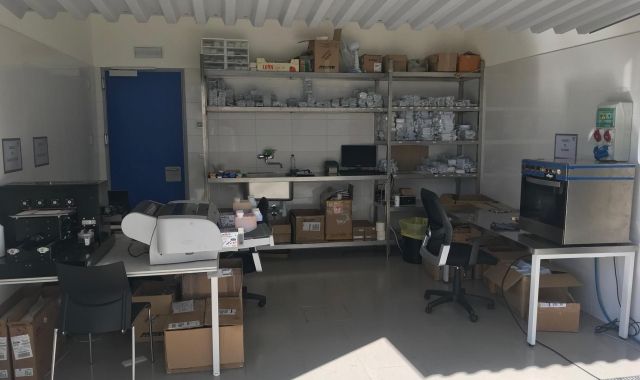 El taller de la startup Allogio a l'edifici de Lanzadera | Allogio