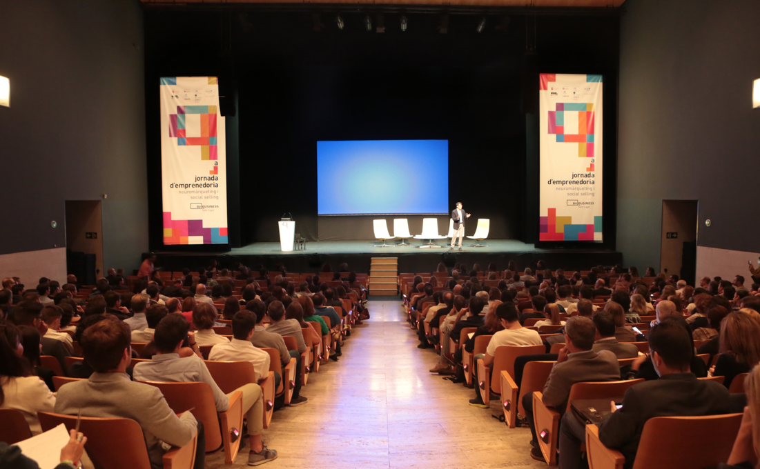 Imatge de la 9a edició de la Jornada d'Emprenedoria, el 2017 | Artur Ribera